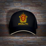 Norwegian Police Politi Norway Embro Sandwich Bill Cap Hat