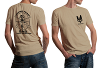British SAS Special Air Service United Kingdom Special Forces Sniper Team T-shirt