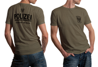 German Frankfurt Special Operational Units SEK Spezialeinsatzkommando Polizei Police T-shirt