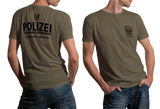 German Frankfurt Special Operational Units SEK Spezialeinsatzkommando Polizei Police T-shirt