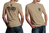 German Frankfurt Special Operational Units SEK Spezialeinsatzkommando Polizei Police T-shirt