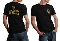 Storstockholms brandförsvar Stockholm Fire Brigade Sweden Firefighter T-shirt